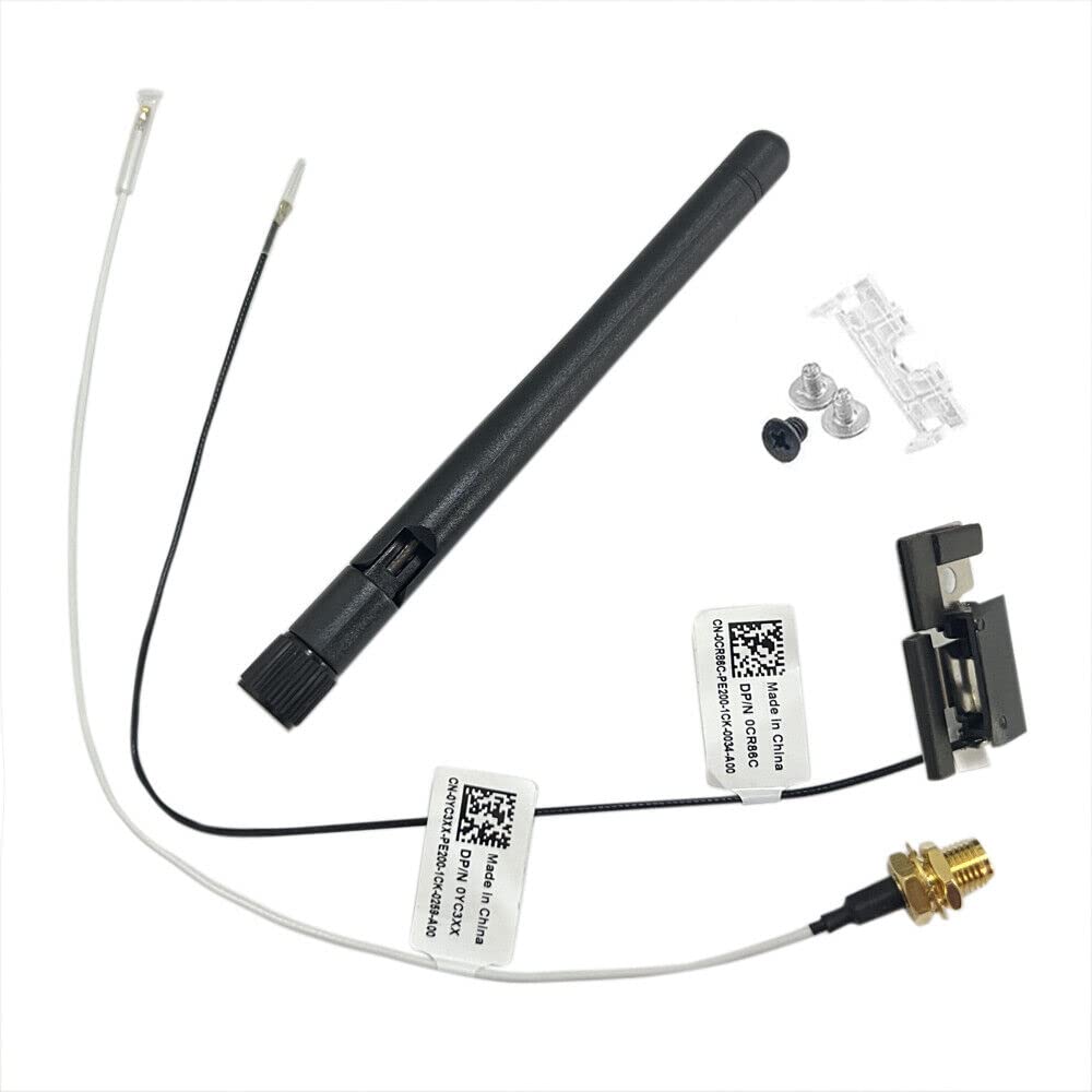 JINTAI SFF WiFi Cable Antenna Cable Wire for Dell OptiPlex 3020M 3040M 3050M 3060M 3070M 5050M 7040M 7050M 7060M 7070M 9020M 2.5G D09U001 FWR8V P9YC5