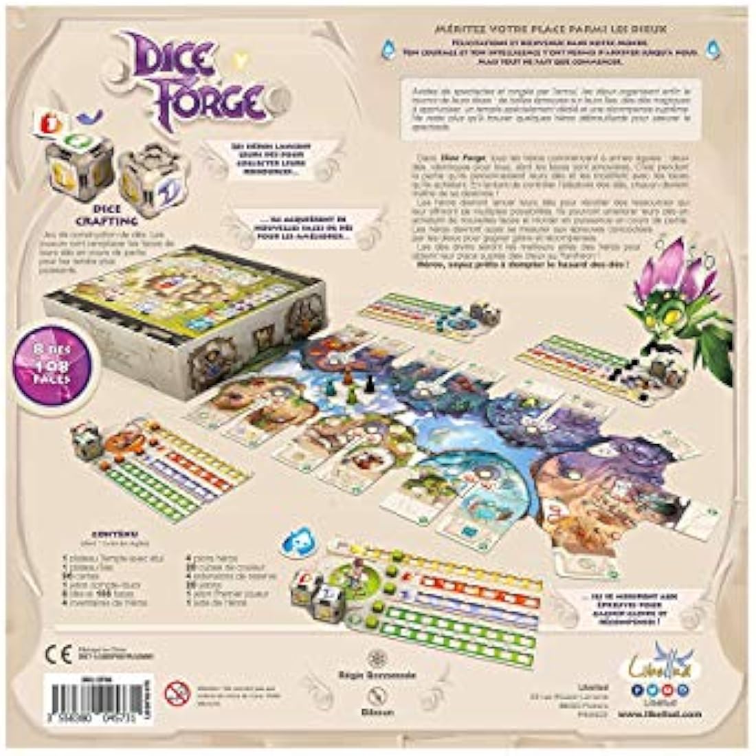 Libellud DIF01 LIBDIFO01US Dice Forge Game Multicoloured