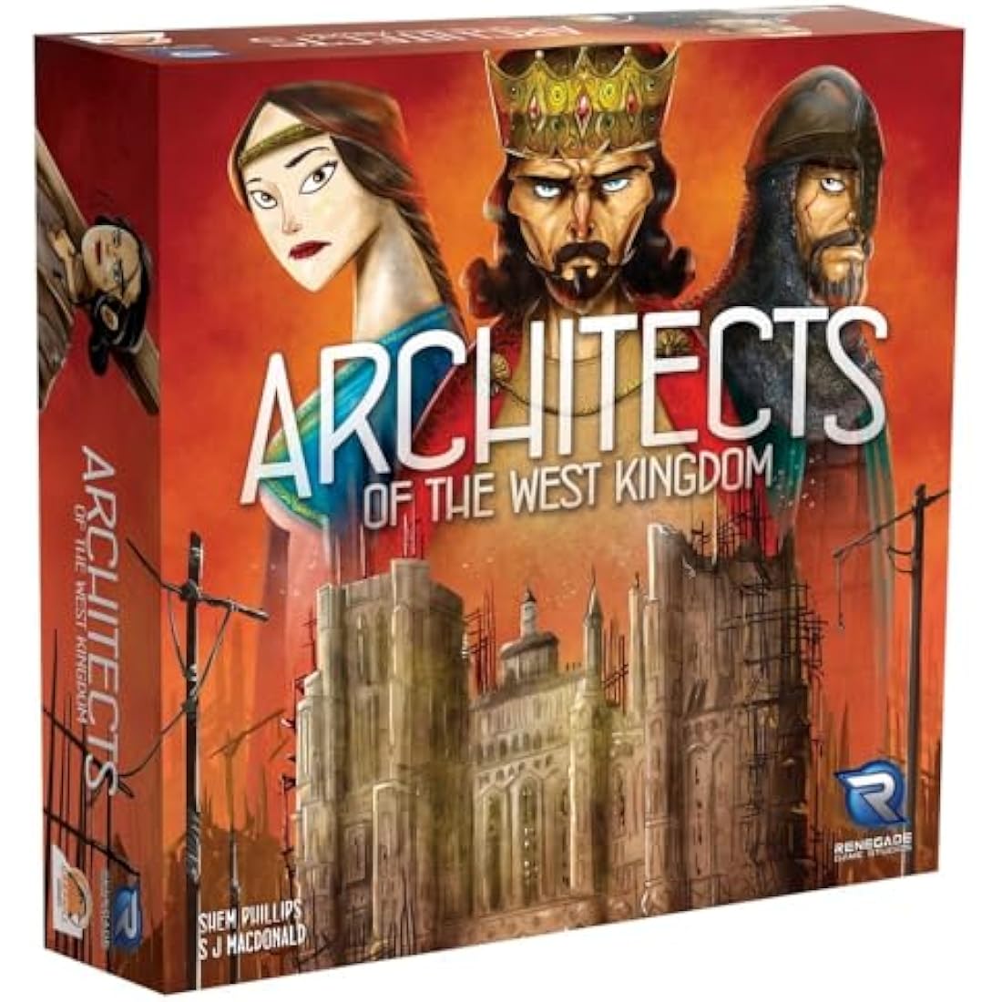 Renegade Game Studio | Architects of the West Kingdom | Board Game | Ages 12+ | 1 to 5 Players | 60 to 80 Minutes Playing Time