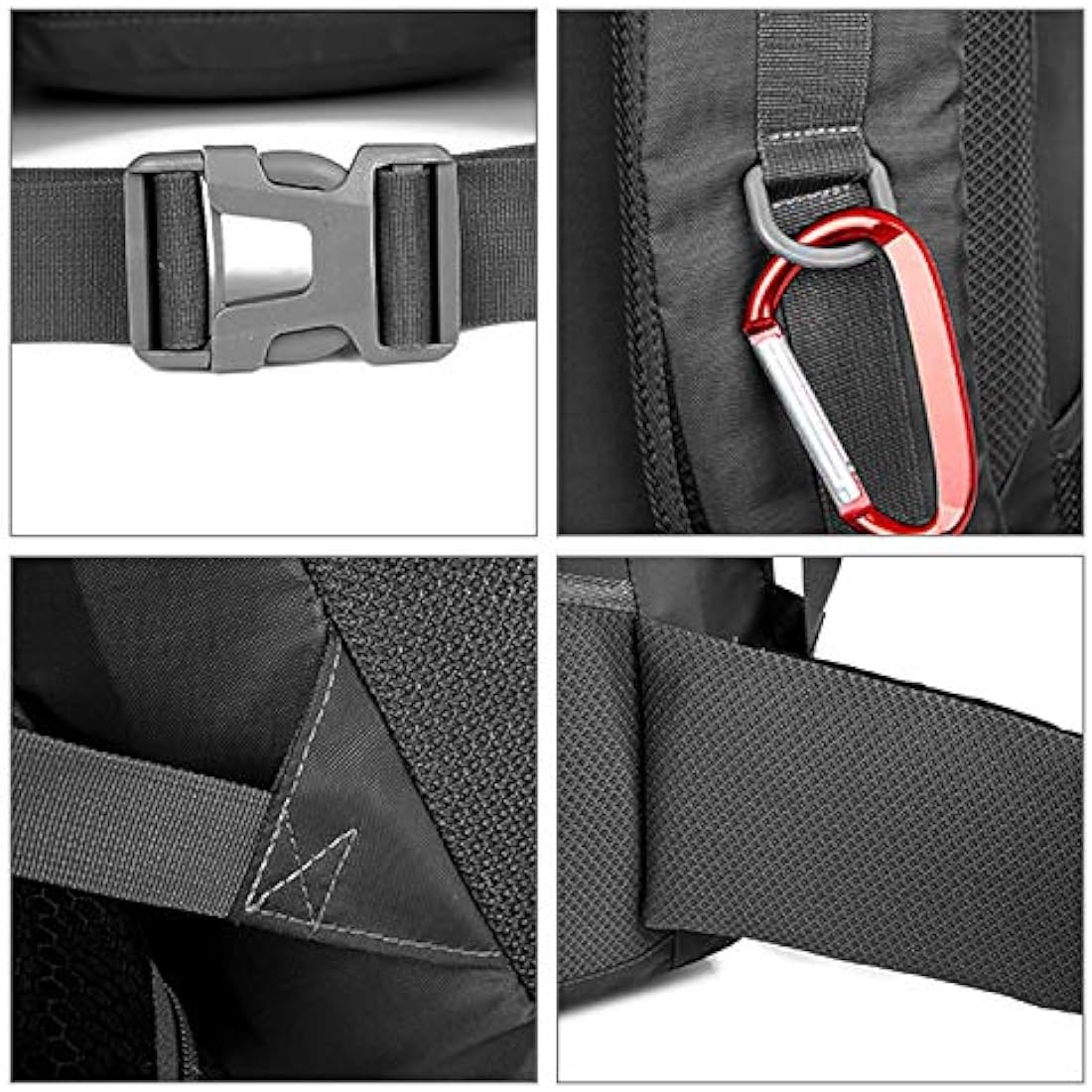 Freiesoldaten Camping Backpack 60L Large Rucksack Waterproof Breathable Mountaineering Hiking Backpack for Men Women