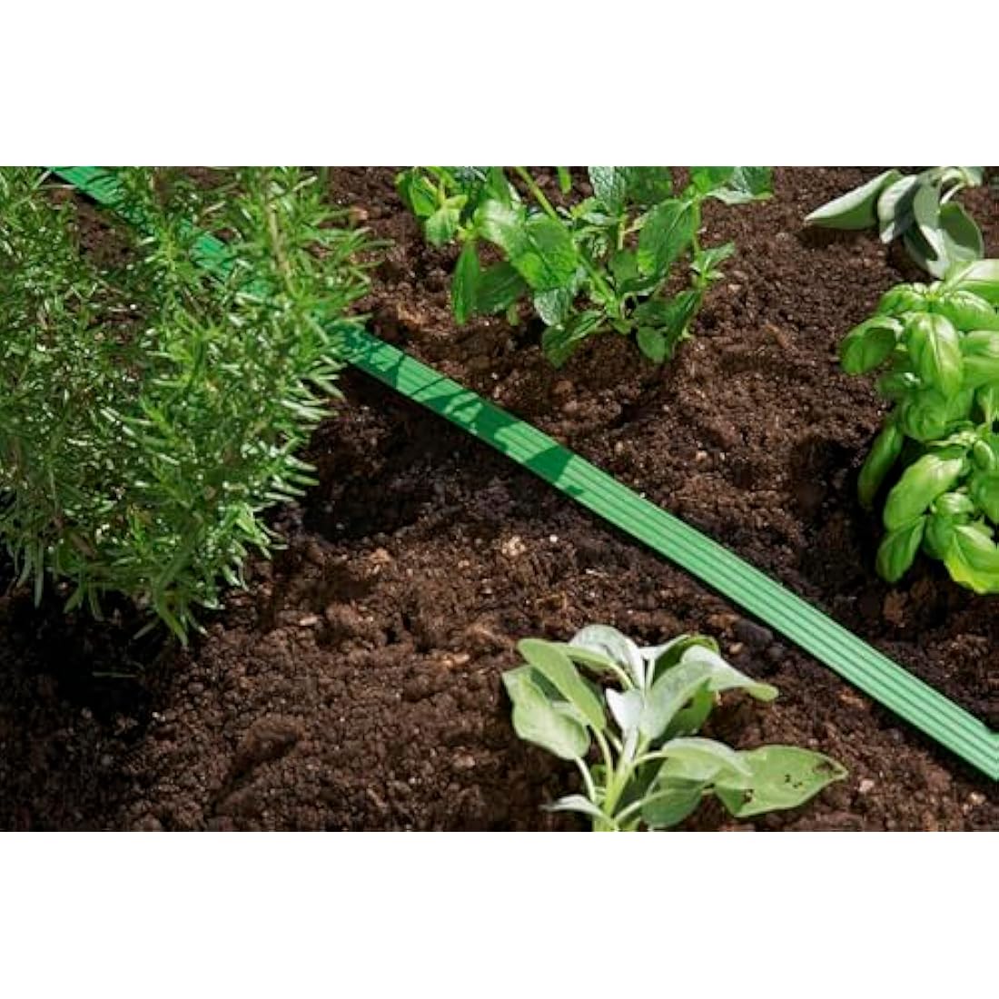 Gardena Sprinkler Hose: Fine spray sprinkler for watering elongated, narrow areas, length 15 m, ready-to-connect, green, can be individually shortened or lengthened (1998-20)