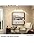 YOKER Traditional Decorative Antique Brass Finish E14 LED Compatible Picture Wall Lamp Display Light with Rocker Switch 355mm