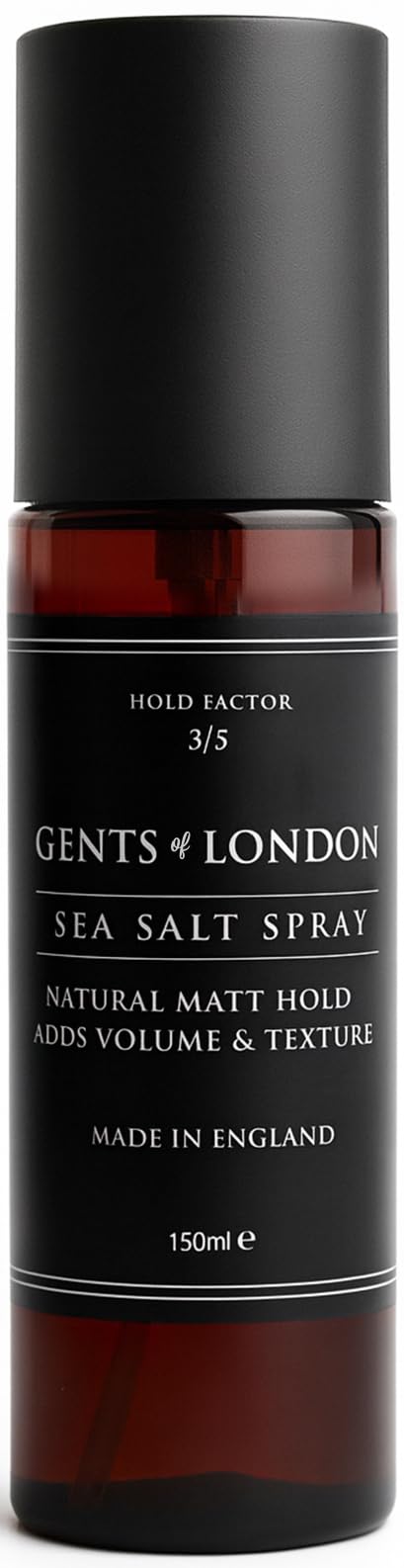 Sea Salt Spray for Men's Hair, 150ml Thickening and Volumising Texture by Gents of London | Professional Hair Styling Product for Mens Hair, Natural