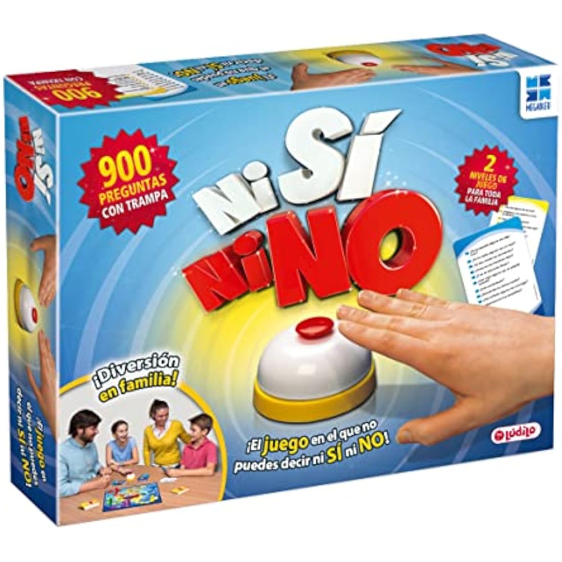 Ludilo Board Games - Ni Si Ni No - Board Games Kids 7 Years Old Or More | Board Games Children Questions | Board Games Kids 8 Years | Board Game 8 Years