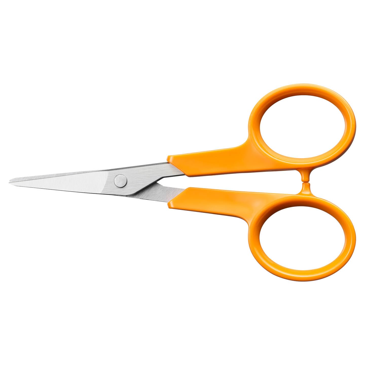 Fiskars Classic Manicure Scissors, Rounded Tips, Right- and Left-Handed, Total Length: 10 cm, Improved Handle ergonomics, Quality Steel/Plastic,