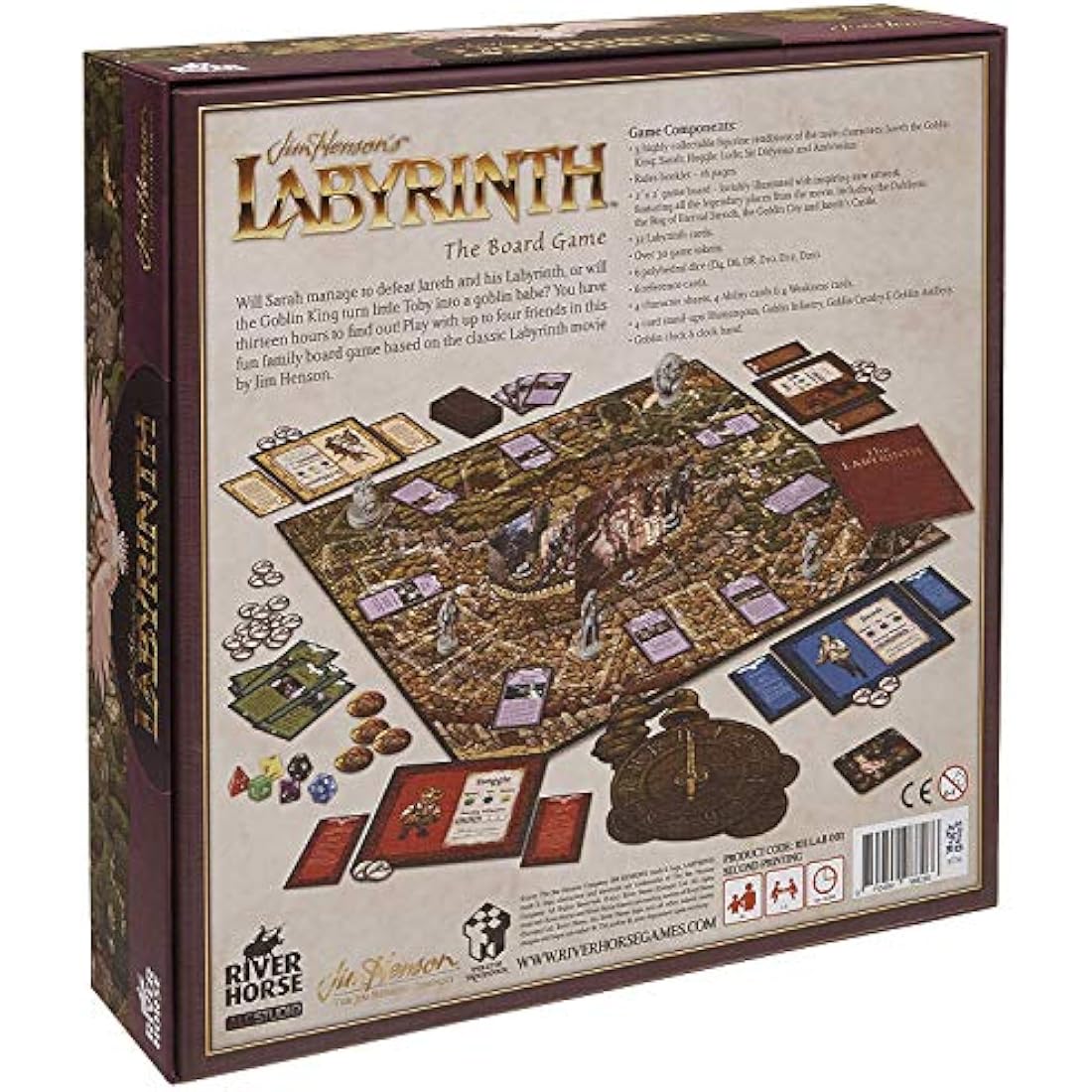 Labyrinth The Movie Board Game