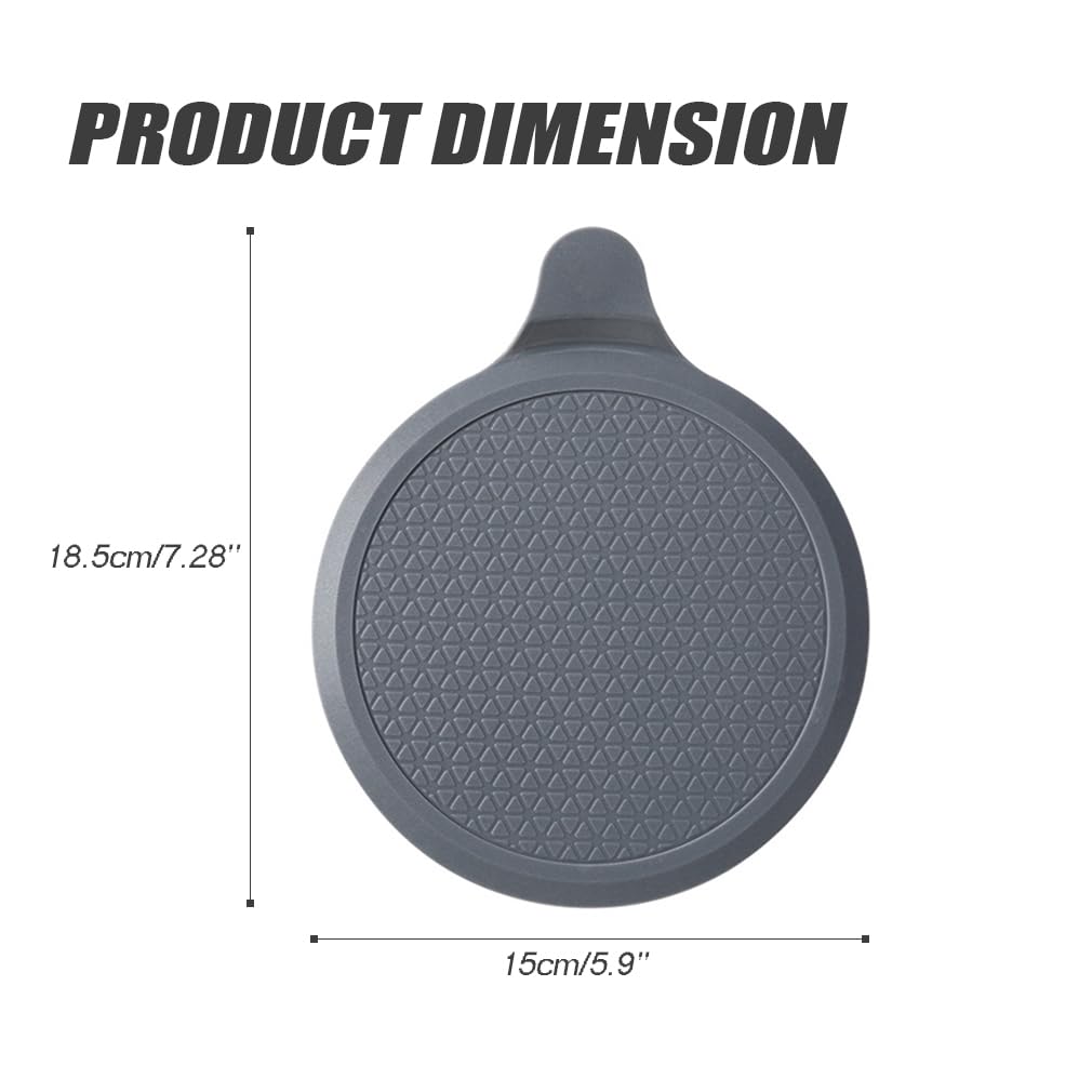 2 PCS Silicone Bathtub Stopper, 6" Diameter Universal Sink Plug, Bath Plug, Bathtub Stopper, Universal Shower Drain Tub Stopper for Kitchen, Sink