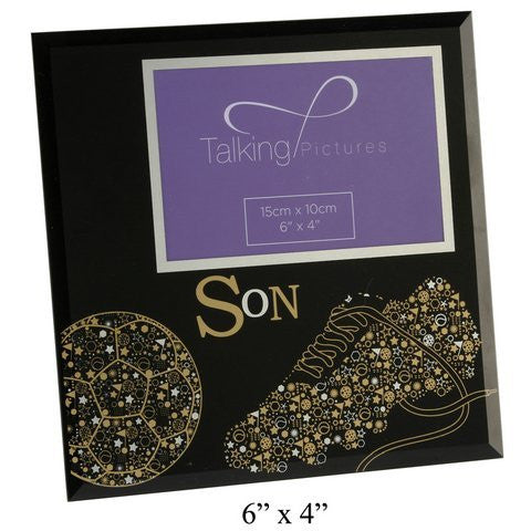 BLACK GLASS FRAME