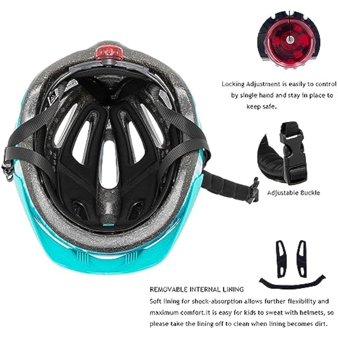 Kids Bike Helmet, Boys Girls Bike Helmet Child Cycle Helmet Childrens Bicycle Helmet Cycling Helmet