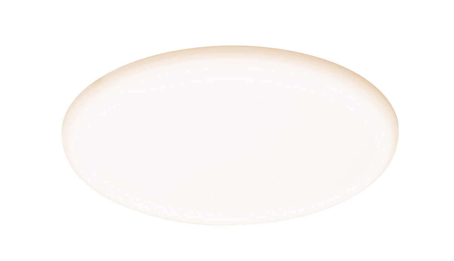 Paulmann 93064 Veluna VariFit LED Panel recessed luminaire IP44 3-Step dim 215mm Round incl. 1x21W Ceiling luminaire Satin Plastic 3000K