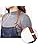JZK 2 x Denim Jean Adjustable Kitchen Apron with Big Pockets for Women Men for Cooking BBQ Grill Cafe Waiter Bartender Chef Apron