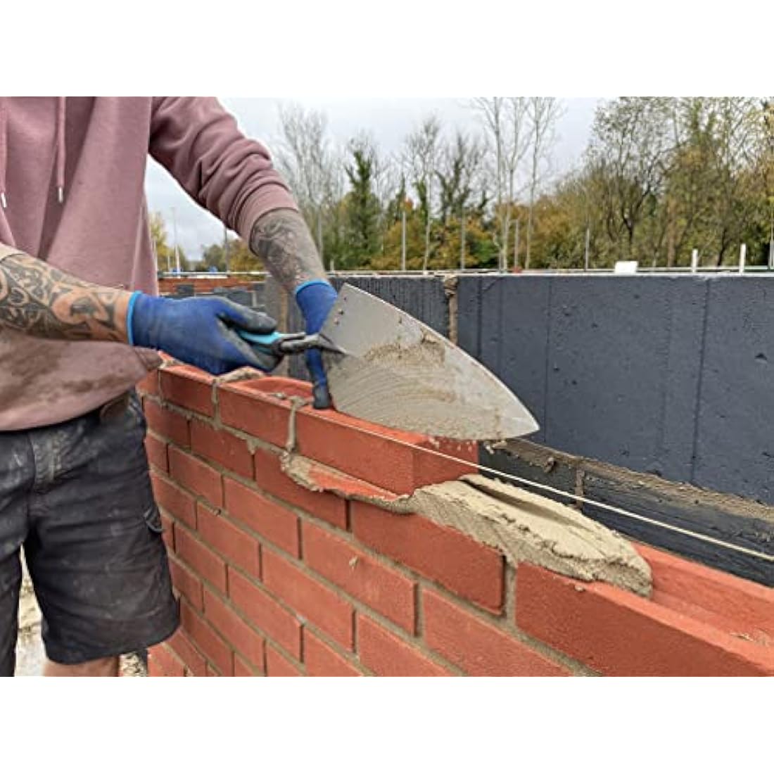OX Pro Brick Trowel Philadelphia Pattern