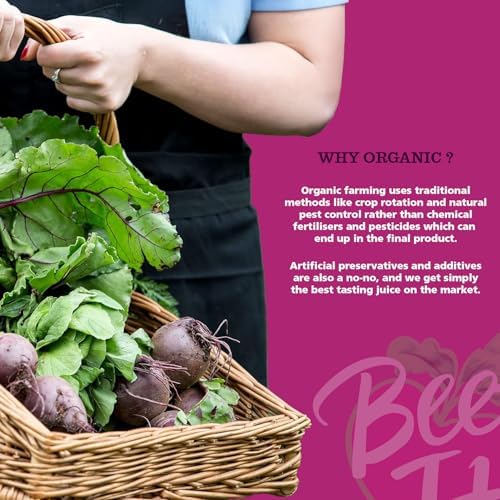 Beet It Organic Beetroot Juice (1 Litre x 8) Picked and Pressed