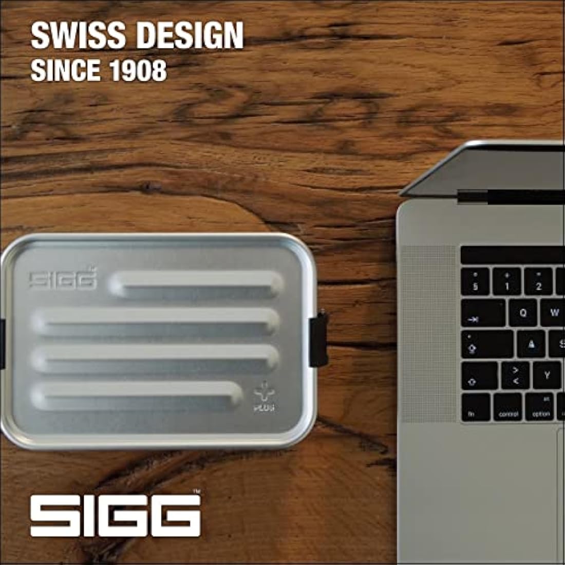 Sigg - Lunch Box Aluminium Plus - with Compartments - Award Winning Design - Dishwasher & Microwave Safe - Leakproof - Featherweight - BPA Free - S/L