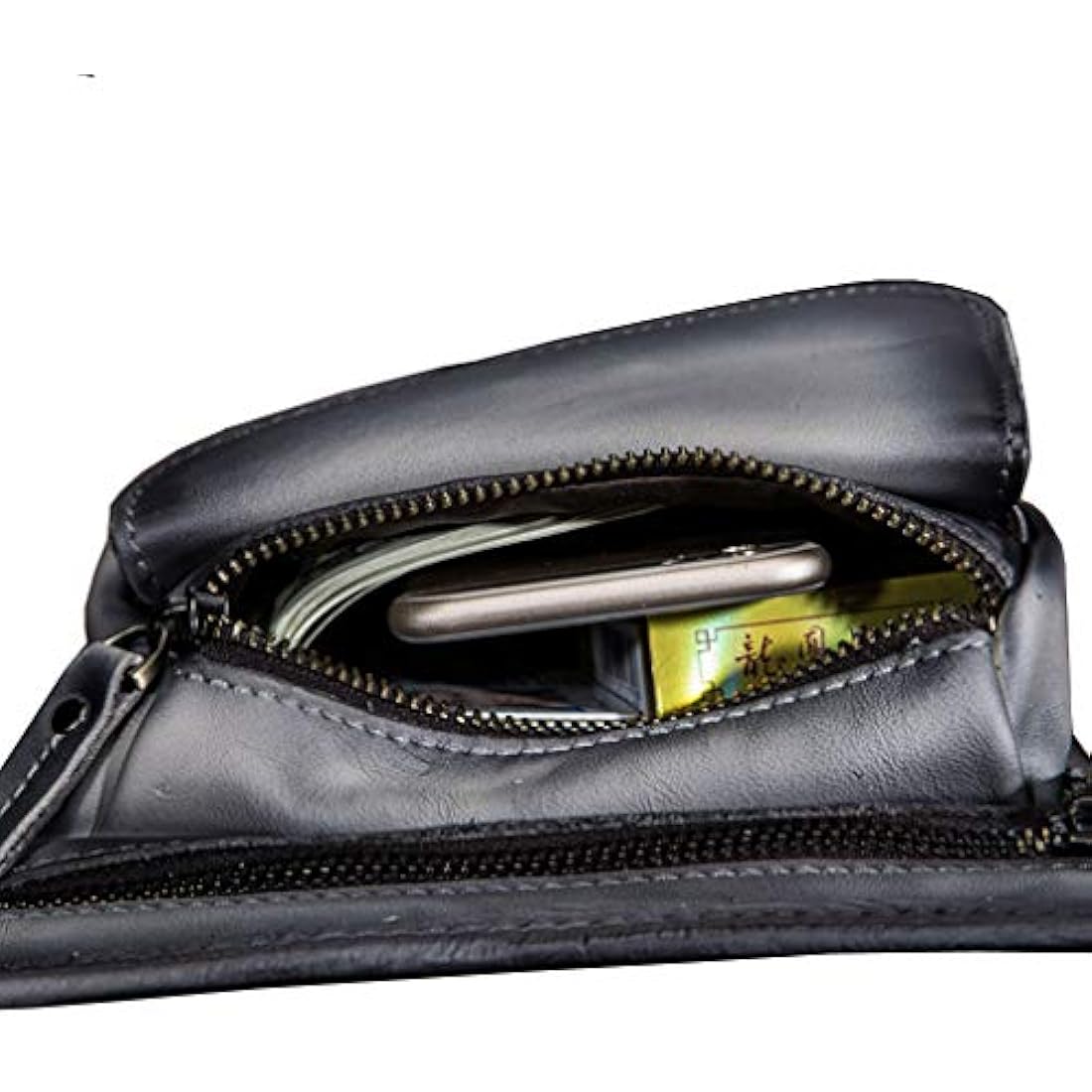 Leather Waist Pack for Men Women