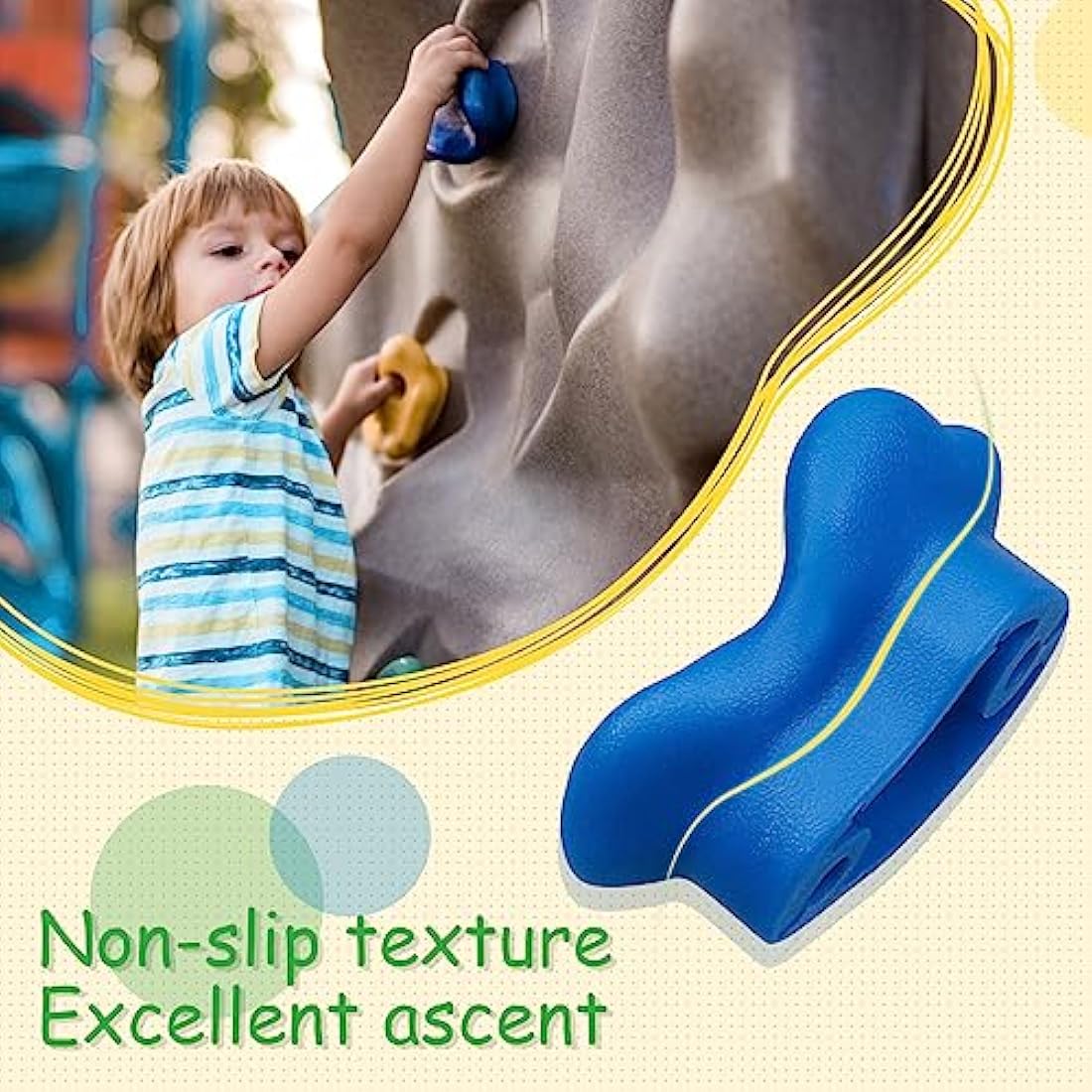 Trymaker Rock Climbing Holds,Climbing Wall for Kids,Climbing Set for Adult Indoor and Outdoor