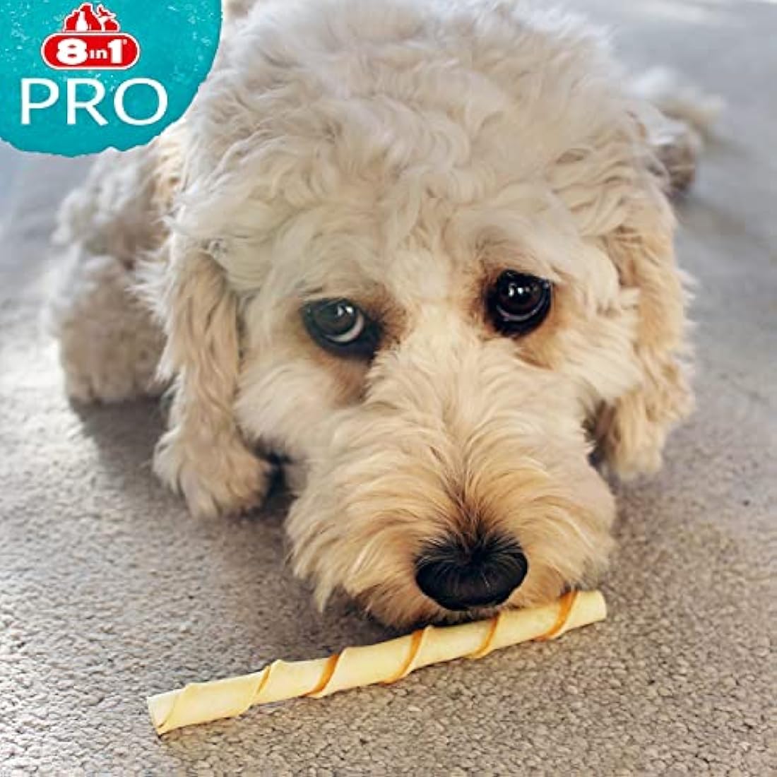 8in1 Pro Dental Twisted Sticks - healthy chew sticks for dogs for dental care, 10 pieces (pack of 1)