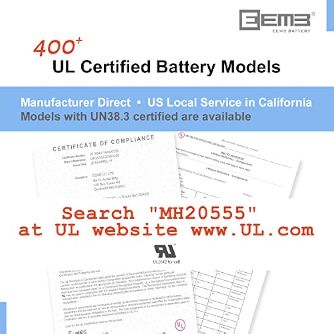 EEMB ER26500 C Size 3.6V 9000mAh Lithium Battery High Capacity Li-SOCL₂ Non-Rechargeable LS26500 SB-C01 TL-2200 for TPMS Automobile tire pressure monitor Smart card instrument electricity meter (10)