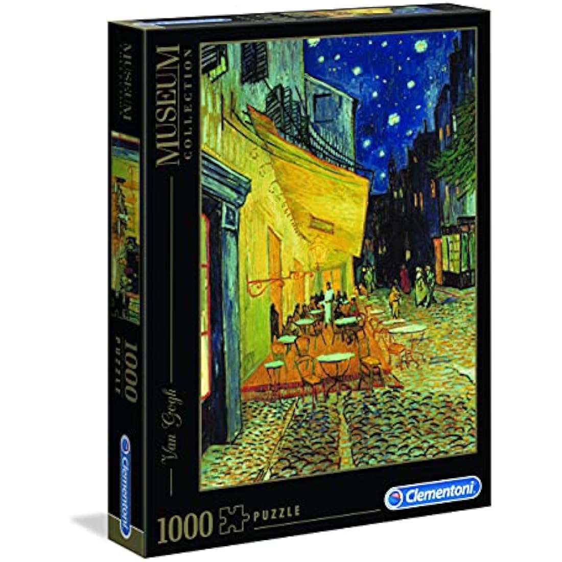 Clementoni - 31470 - Museum Collection puzzle for adults and children - Van Gogh: Cafè Terrace at Night - 1000 Pieces