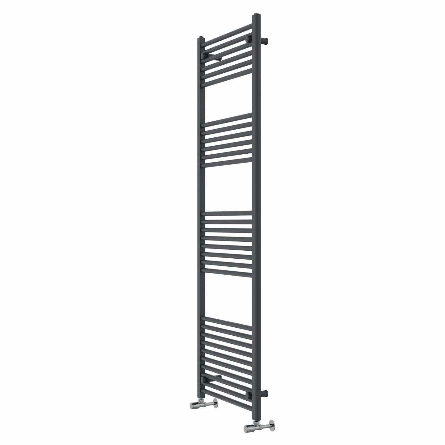 Warmehaus Straight Heated Towel Rail Anthracite Radiator 1800x600mm