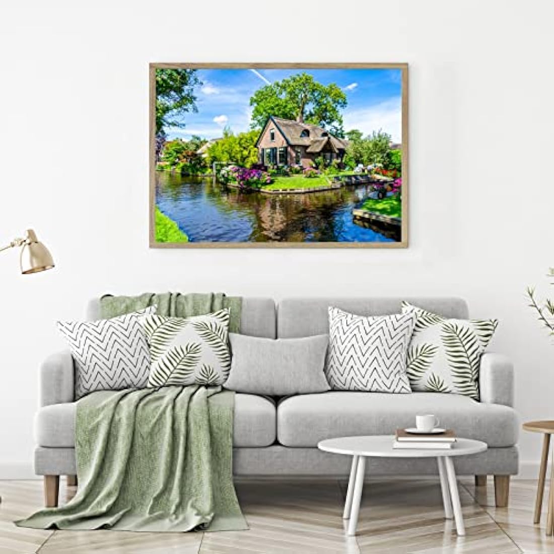 Giethoorn Village Jigsaw Puzzles for Adults 1000 Pieces Venice of the North Jigsaw Puzzles for Adults Gifts