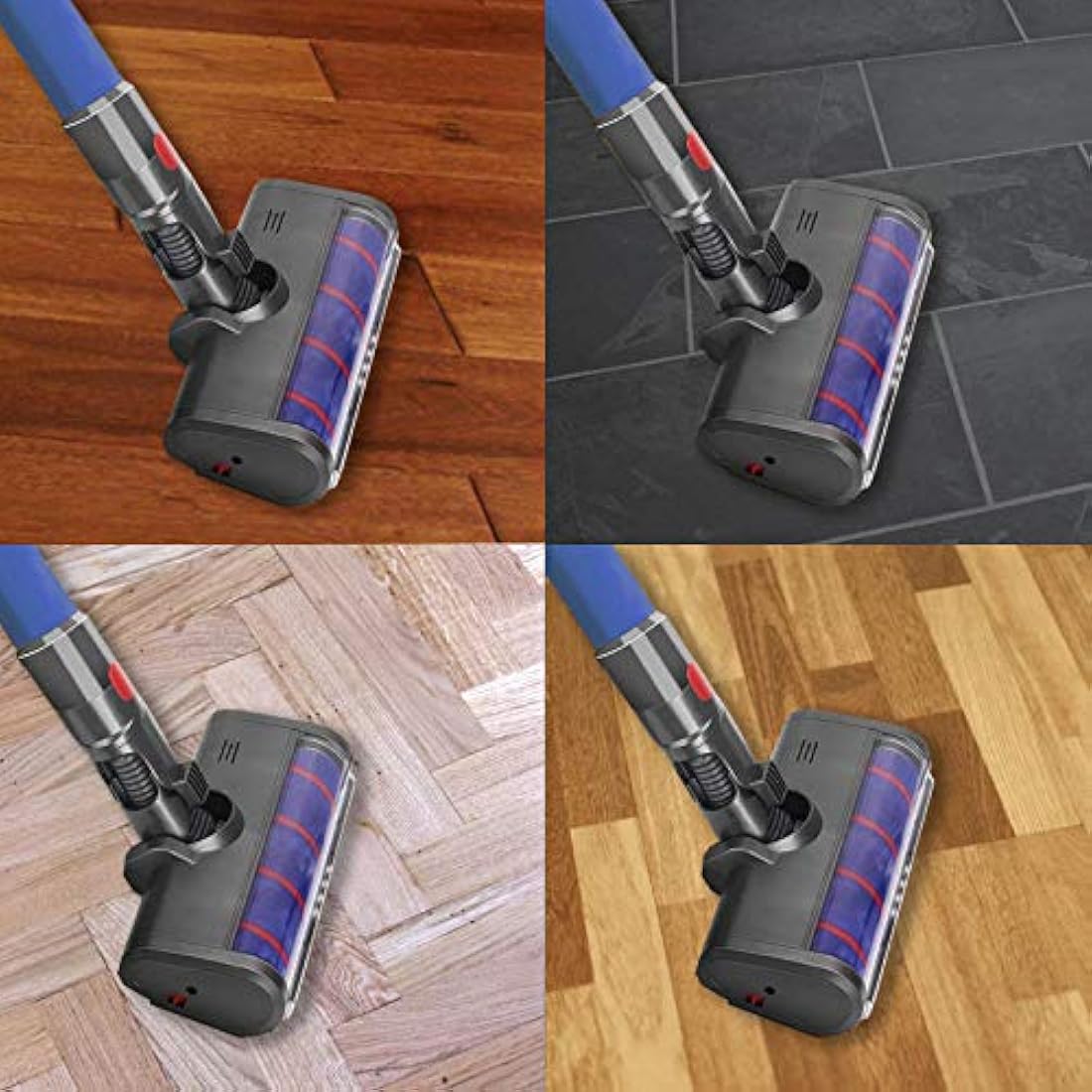 SPARES2GO Soft Roller Brush Head Floor Tool for Dyson V7 V8 V10 V11 V15 Cordless Stick Vacuum Cleaner