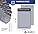 Sabco - Mailing Bags – 200 Self Adhesive, Waterproof and Tear-Proof Postal Bags – Large Sized Grey Plastic Mailing Mail Post Postage Plastic Bags (12 x 16")
