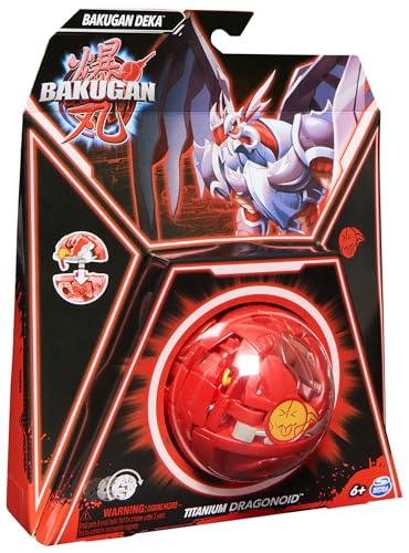 BAKUGAN Deka, Jumbo Collectible, Customisable Action Figure and Trading Cards, Combine & Brawl, Kids’ Toys for Boys and Girls 6 and up, STYLES MAY VARY