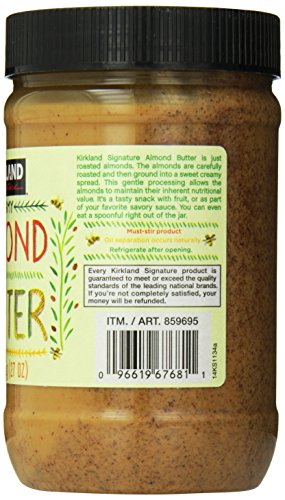 Kirkland Signature Creamy Almond Butter 765g