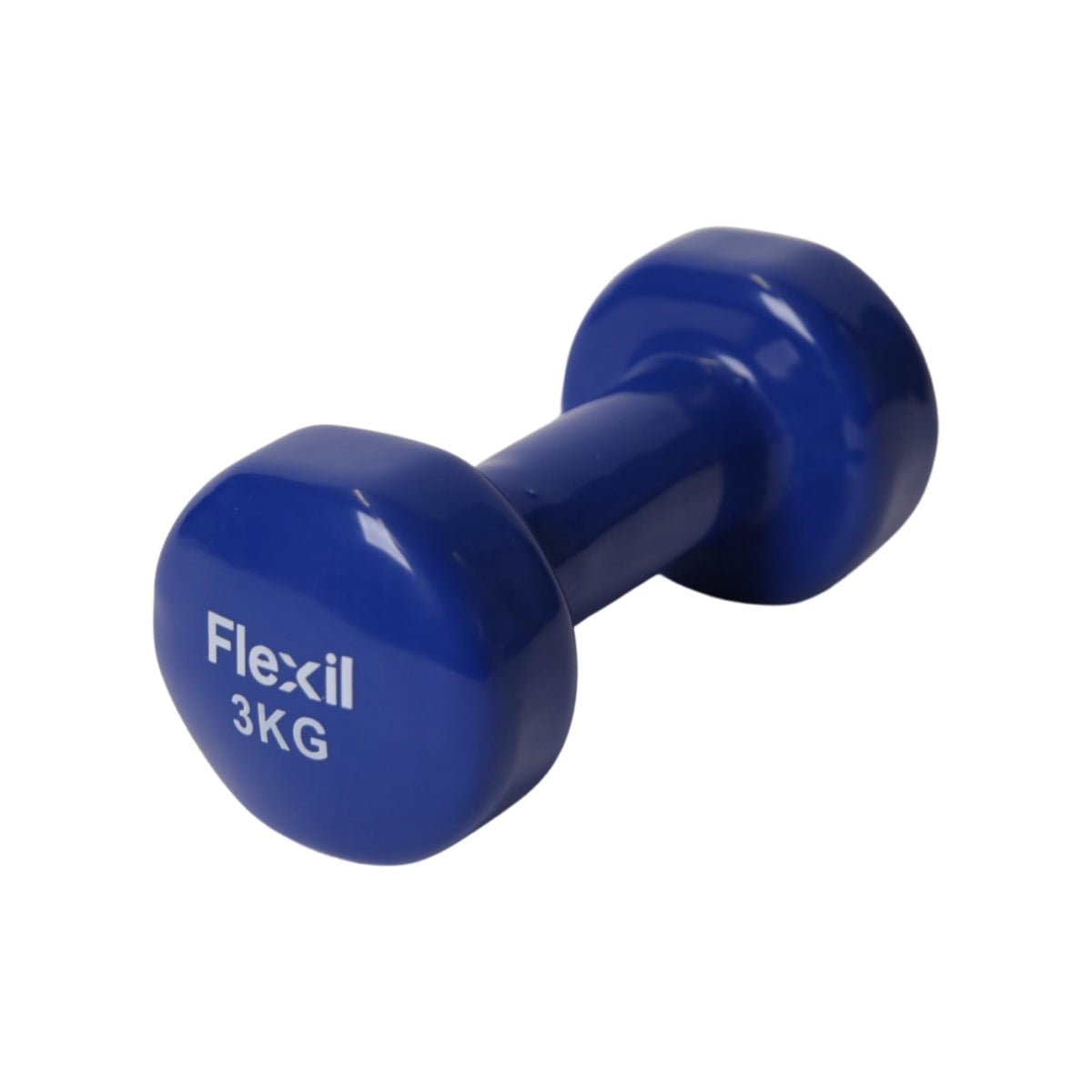 Vinyl Dumbbell Weights | Set Of Hand Weights | Home Gym Equipment | Comfortable grip (3, Kilograms)
