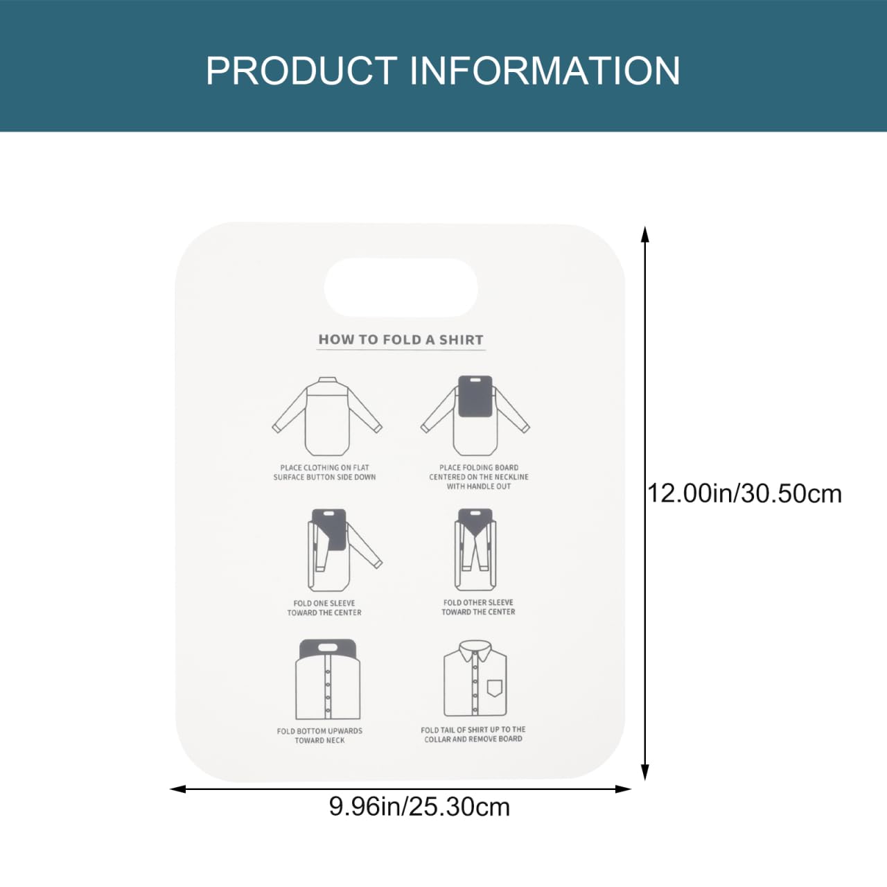 USHOBE 2pcs Shirt Folding Board Folding Boards for Clothing Sweater Shirt Clothes Folder Tee Shirt Folder T Shirt Dividers Plastic Laundry Boards