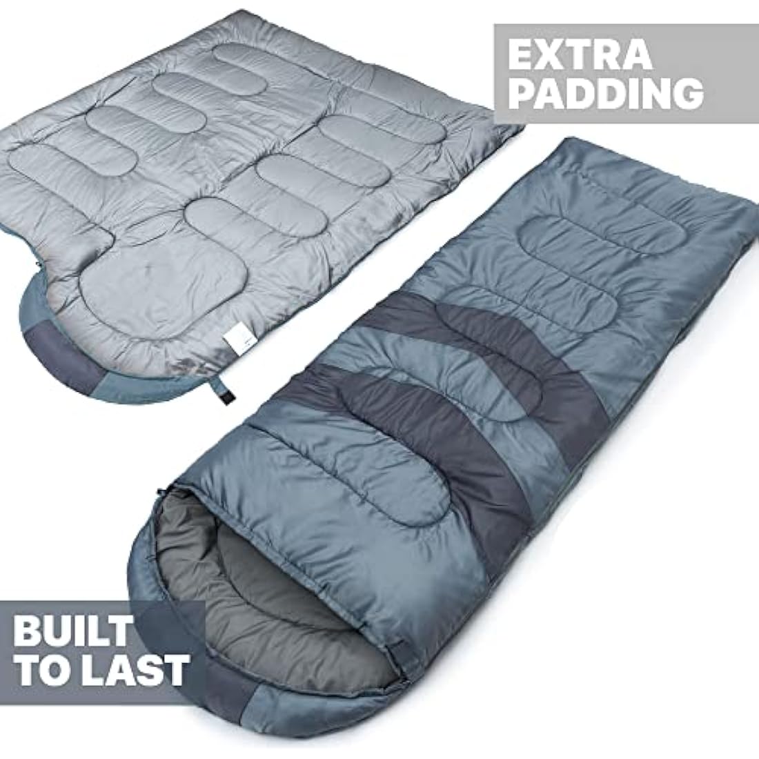 MalloMe Sleeping Bags for Adults & Kids Sleeping Bag 3-4 Season - Ultralight Backpacking Sleeping Bag Cold Weather & Warm, Lightweight Compact, Single Adult Girls Boys Winter Sleep Camping Accessories