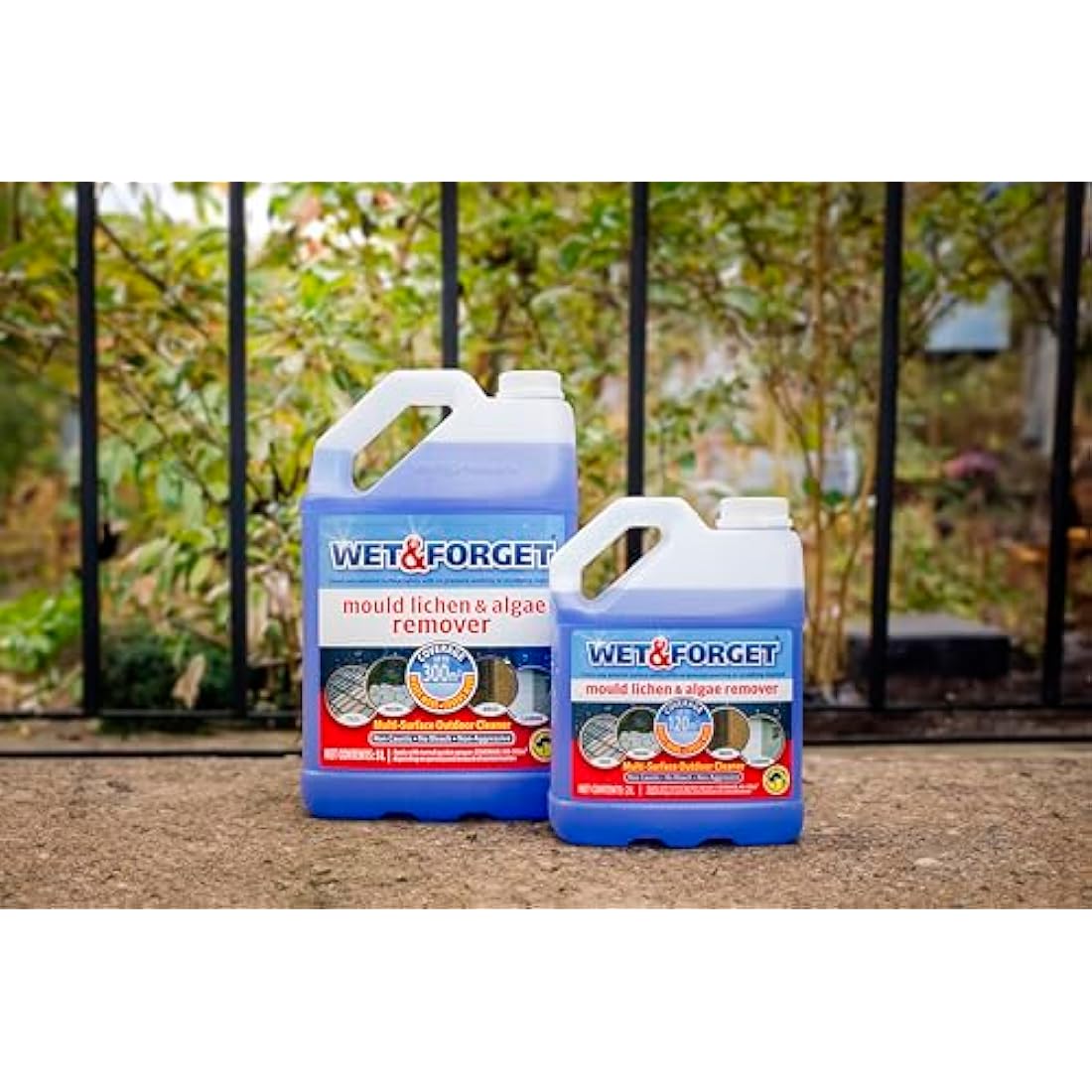 Wet & Forget Mould, Lichen & Algae Remover, Outdoor Patio Cleaner, Black Spot Remover, Bleach Free, 5L