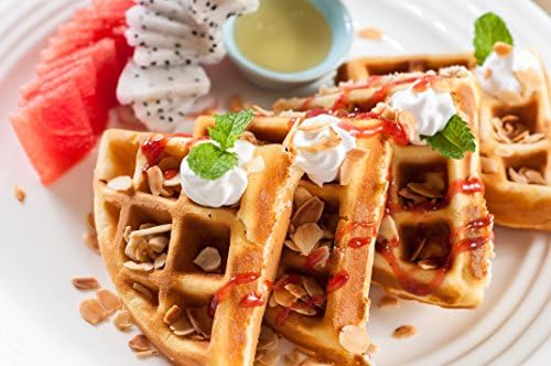 Luxury Belgian Style Waffle Mix - 1kg Bag - Waffle Mixture for Belgian Waffles