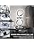 EIDISUNY Modern LED Table Lamp,3 Color Temperatures,Touch Control Stepless Dimmable Bedside Table Lamp with USB Ports, Touch Control LED Nightstand Lamp, Desk Lamp for Living Room,Bedroom(Silver)