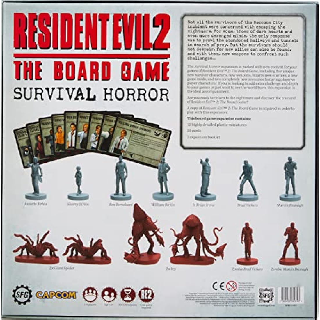 Resident Evil 2 The Board Game: Survival Horror Expansion