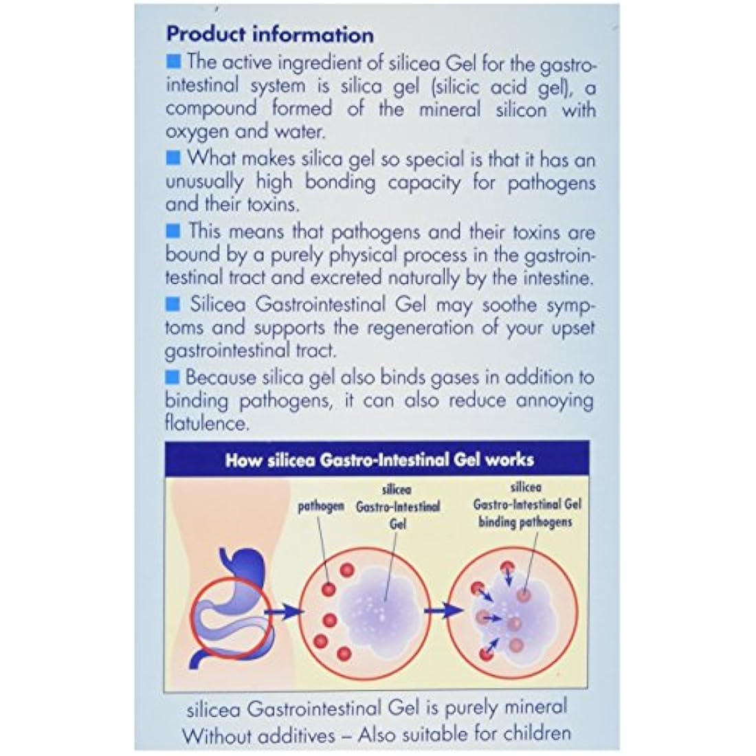 Silicea Gastro Intestinal Direct Sachets - Pack of 15 Sachets