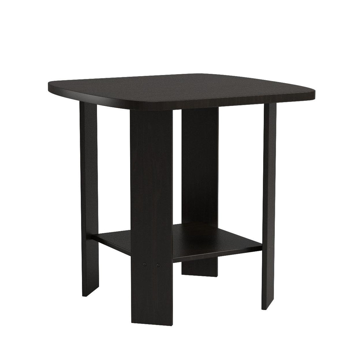 Furinno End Tables, Wood, Espresso, one size