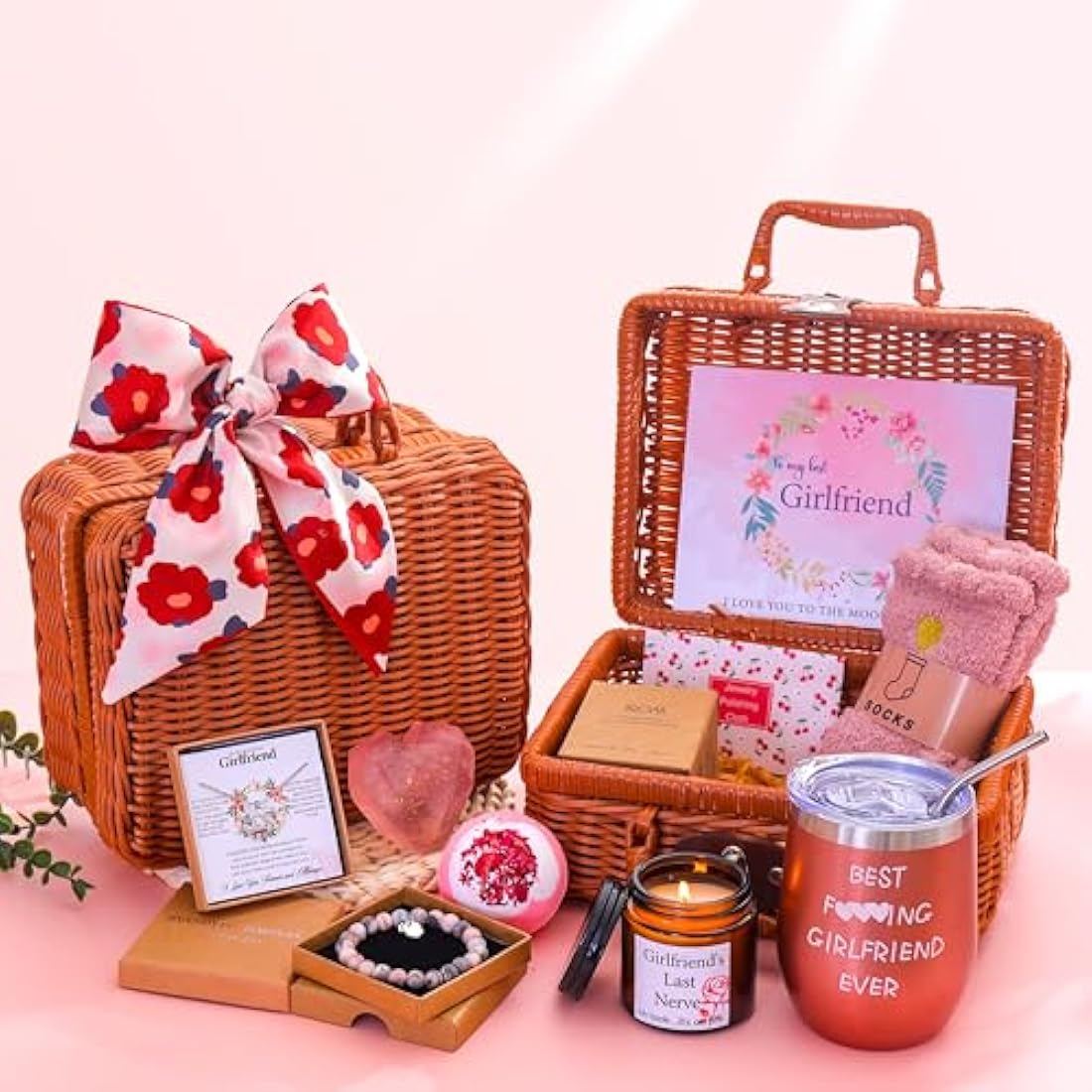 RYANDYPE Romantic Gifts for Girlfriend,I Love You for Her,Birthday Gifts for Girlfriend