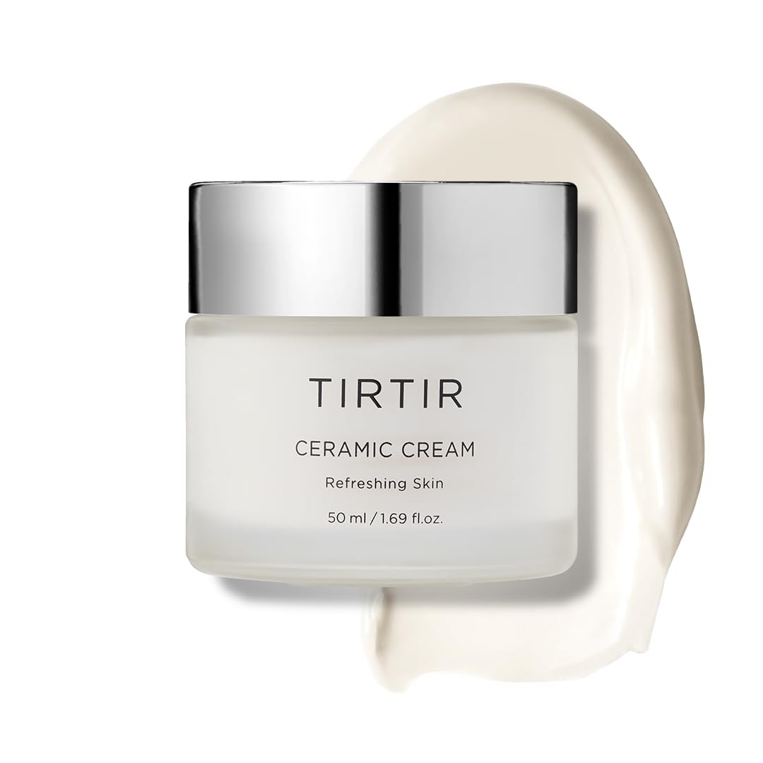 TIRTIR Natural Ceramide Cream | Deep moisturizer for Glass Skin, Polyglutamic acid, Centella Asiatica Extract, Skin barrier, Nature derived