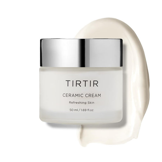 TIRTIR Natural Ceramide Cream | Deep moisturizer for Glass Skin, Polyglutamic acid, Centella Asiatica Extract, Skin barrier, Nature derived