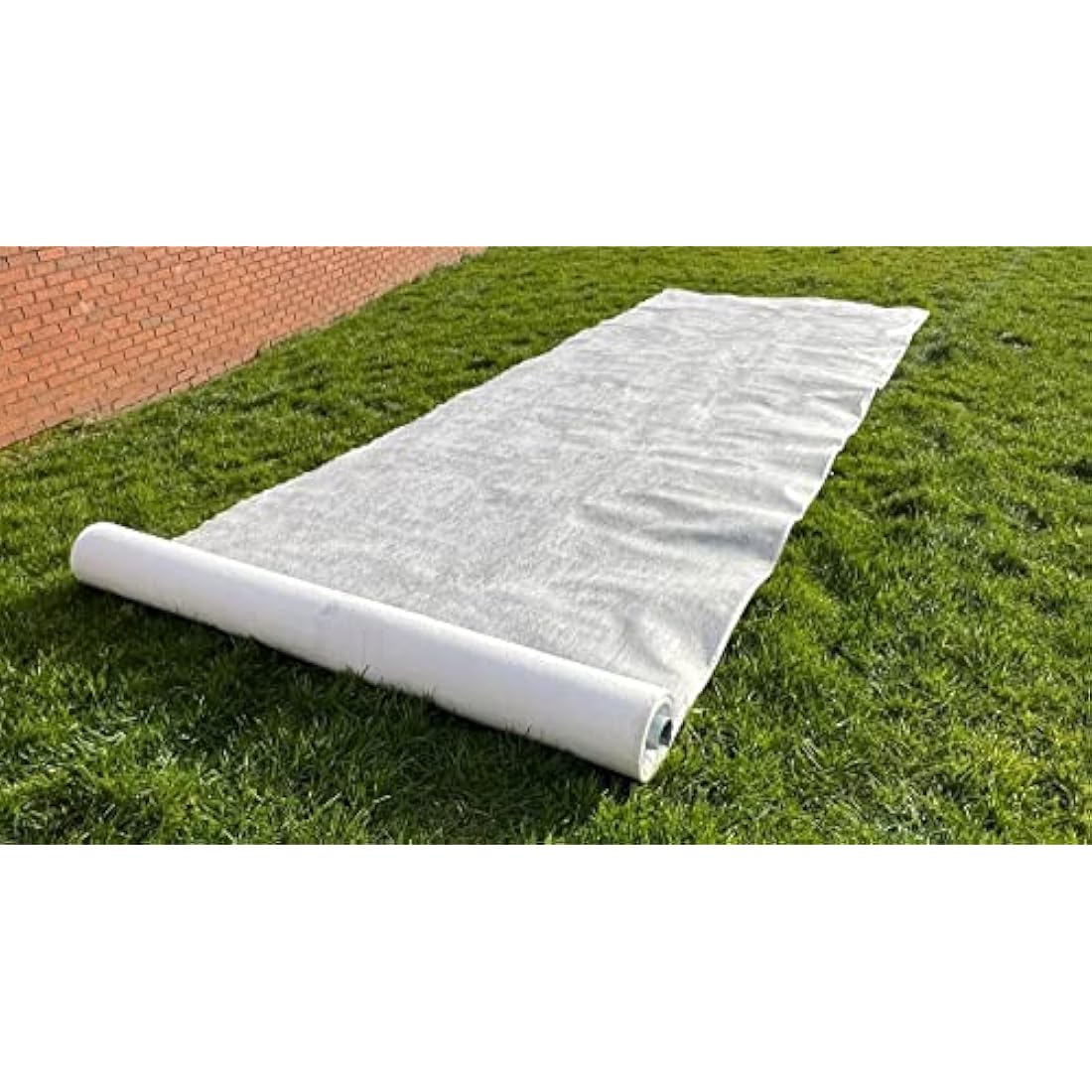 Spudulica GeoTextile Membrane - 1.1 x 10 (11 m2) Large 100gsm Non-Woven Fleece Fabric - Soakaway French Drain, Trench Lining or Pathway Garden Membrane