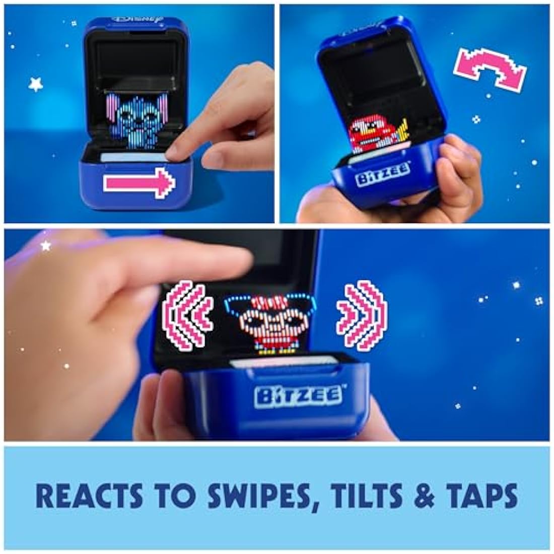 Bitzee Disney Interactive Toy with 30 Characters Inside, Reacts to Swipes, Tilts and Taps, Digital Pet Kids' Toys for Girls, Boys and Fans