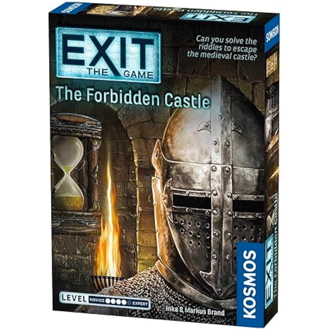 Thames & Kosmos - EXIT: The Forbidden Castle - Level: 4/5 - Unique Escape Room Game - 1-4 Players - Puzzle Solving Strategy Board Games for Adults & Kids, Ages 12+ - 692872