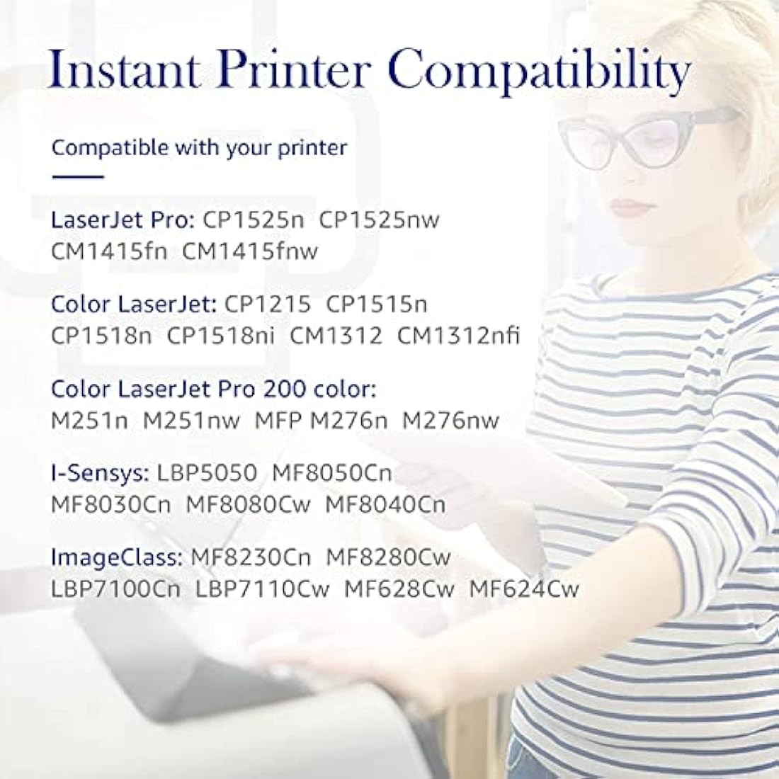 STAROVER Compatible Toner Replacement for HP 131X 131A CF210X CF210A for HP Laserjet M251nw M276nw,128A CE320A CP1525n CP1525nw CM1415fn CM1415fnw,125A CB540A CP1215 CP1215 CP115 CP115 515n CM. 1312