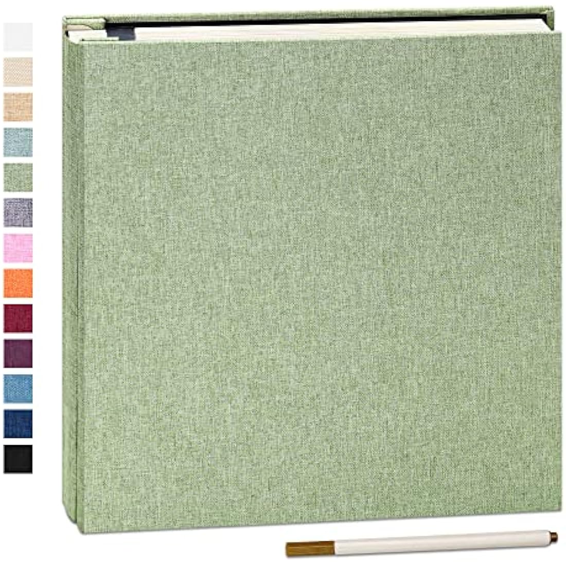 Yopih Photo Album Self Adhesive 10x15 8x13 13x18 15x20 20x25 cm 60 Pages Scrapbook Album DIY Scrap Book with A Pen