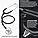 MDF Instruments Classic Cardiology White Glitter Rose Gold Dual Head Stethoscope - with Stainless Steel Chestpiece and Headset (MDF797-WGLRG)