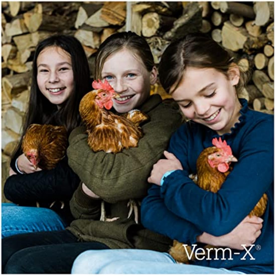 Verm-X 100% Natural Liquid for Poultry. Supports Intestinal Hygiene. Vet Approved. UFAS Assured. Contains Prebiotic for Gut Biome. Restores and Maintains Gut Vitality. Wormwood Free - 500ml