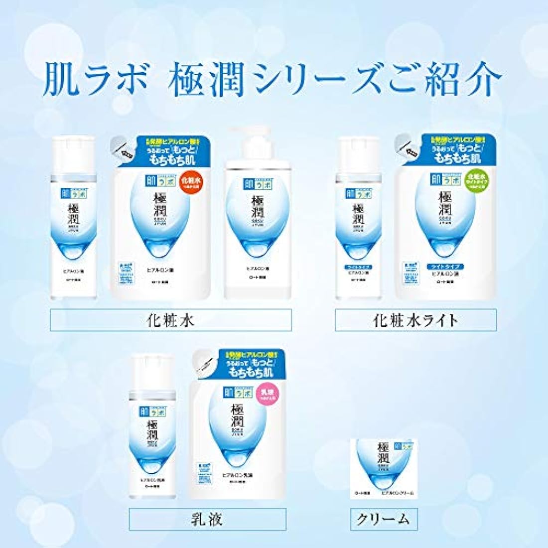Rohto Hada Labo Gokujyun Super Hyaluronic Hydrating Lotion Pump Bottle 400ml