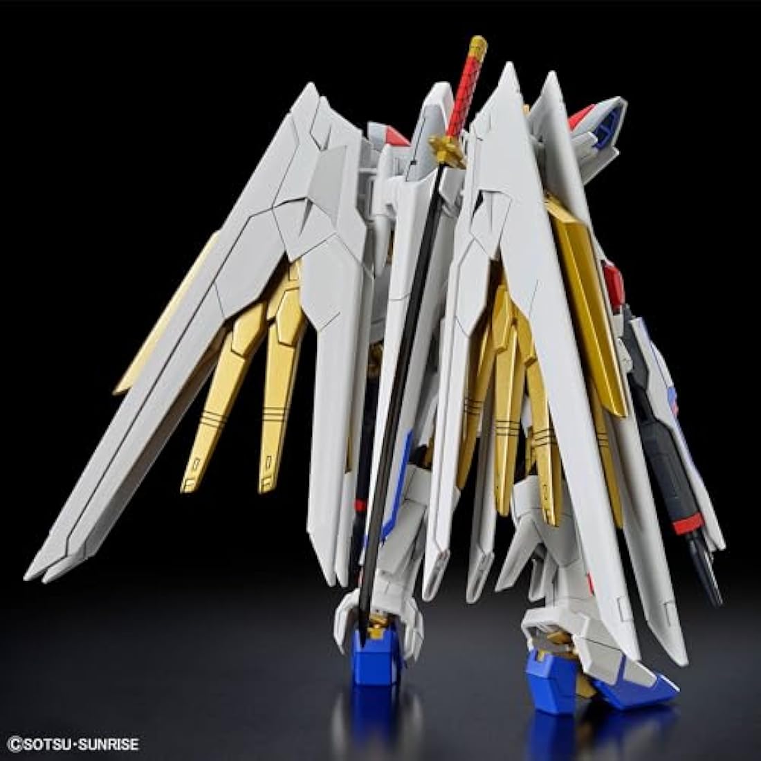 BANDAI SPIRITS(バンダイ スピリッツ HG Mobile Suit Gundam Seed Freedom Mighty Strike Freedom Gundam 1/144 Scale Color-Coded Plastic Model